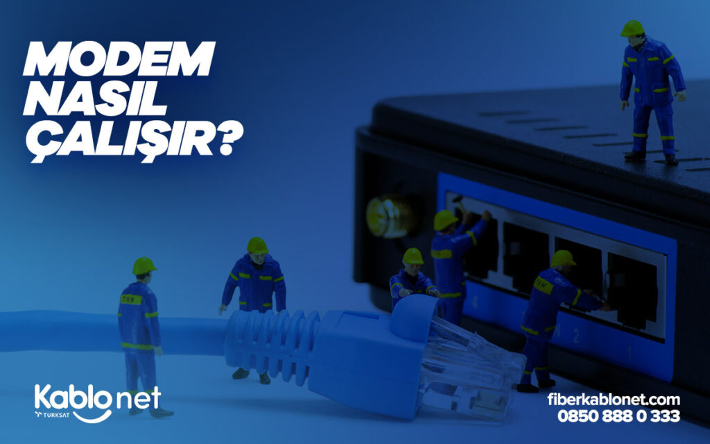 Modem Nedir? Ne İşe Yarar? 2 Modem Nasıl Çalışır?