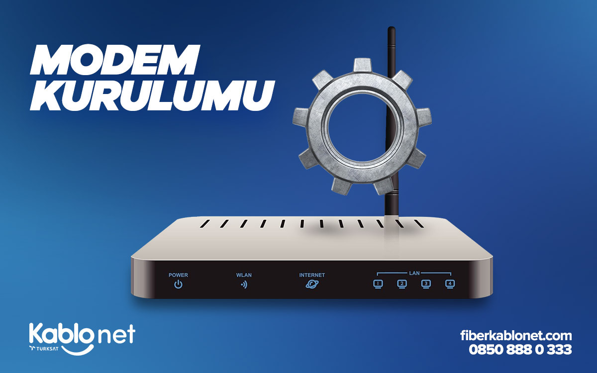 Modem Kurulumu 1 Modem Kurulumu