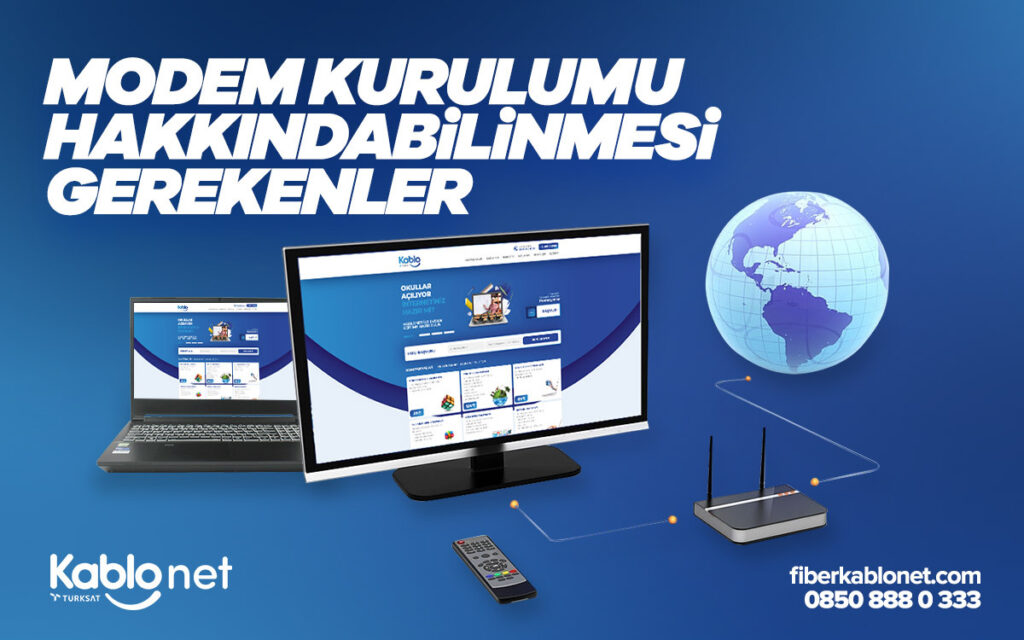 Modem Kurulumu 2 Modem Kurulumu Hakkında Bilinmesi Gerekenler